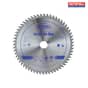 Faithfull Circular Saw Blade 254 x 16/25/30mm x 60T Fine Finish - FAIZ25460