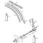 Genuine Stihl FC70 C-E Z / M - Drive tube assembly, Gear head (50.2014)