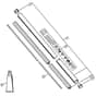 Genuine Stihl FC95 Z / M - Drive tube assembly FC 95