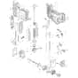 Makita FN001G - 40mm Cordless Brad Nailer - Power Tool 01 Diagram