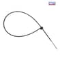 Forgefix Cable Tie Black 7.6 x 380mm Box 100 - CT380B