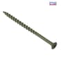 Forgefix Decking Screw Pozi ST Green Anti-Corrosion 4.5 x 75mm Box 200 - DS4575