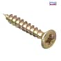 Forgefix Multi-Purpose Pozi Screw CSK ST ZYP 4.0 x 25mm Forge Pack 35 - FPMPS425Y