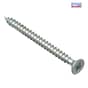 Forgefix Multi-Purpose Pozi Screw CSK ST ZP 4.0 x 50mm Forge Pack 15 - FPMPS450ZP