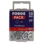 Forgefix Flat Washers DIN125 ZP M6 Forge Pack 50 - FPWASH6