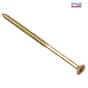 Forgefix Multi-Purpose Pozi Screw CSK ST ZYP 5.0 x 120mm Box 100 - MPS5120Y