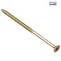 Forgefix Multi-Purpose Pozi Screw CSK ST ZYP 6.0 x 120mm Box 100 - MPS6120Y