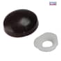 Forgefix Domed Cover Cap White No. 6-8 Bag 25 - 25PDT0