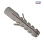 Forgefix Nylon Wall Plug Rimless M8 x 40mm Bag 100 - 100RIM840