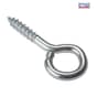 Forgefix Screw Eyes ZP 30 x 6g Bag 10 - 10SE306