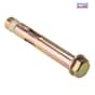 Forgefix Sleeve Anchor Fixing Hex Bolt M10 x 77mm Bag 10 - 10SX1077