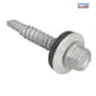 Forgefix TechFast Hex Head Roofing Screw Self-Drill Light Section 5.5 x 32mm Pack 100 - TFHL5532