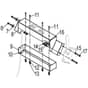 Cobra FORTIS17B - Cylinder Lawn Mower Apr 2023 Console Frame Diagram
