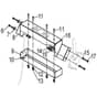 Cobra FORTIS25B - Cylinder Lawn Mower Apr 2023 Console Frame Diagram