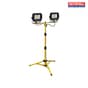 Faithfull COB LED Twin Tripod Site Light 2800 Lumen 40 Watt 240 Volt - EBLED-20DX2