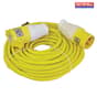 Faithfull Trailing Lead 14 Metre 1750W 16 Amp 2.5mm Cable 110 Volt - 10802