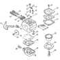 Genuine Stihl FR125 SEA / N - Carburetor SK12, SK12-7XA