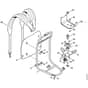 Stihl FR125 - Support Frame - Parts Diagram