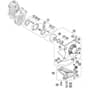 Genuine Stihl FR131 T / F - Clutch, Fan housing