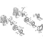 Genuine Stihl FR135 SEA / H - FR 135, 145: Ignition system, Clutch