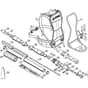 Genuine Stihl FR220 / H - Support frame, Drive tube assembly