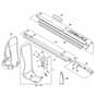 Stihl FR235.0 - Support Frame, Drive Tube Assembly - Parts Diagram