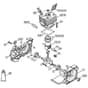 Genuine Stihl FR450 / A - Crankcase, Cylinder FR 350