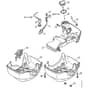 Genuine Stihl FR460 TC-EM / E - Fuel tank