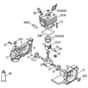 Genuine Stihl FR480 / A - Crankcase, Cylinder FR 350