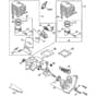 Genuine Stihl FR85 / A - Crankcase, Cylinder