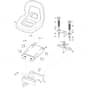 Freedom 28e - 2022 - 2T0250483/M22 - Mountfield Ride On Mower Seat Diagram