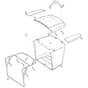 Freedom 28e - 2022 - 2T0250483/M22T - Mountfield Ride On Mower Grasscatcher Diagram