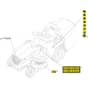 Freedom 30e - 2022 - 2T2200483/M22 - Mountfield Ride On Mower Labels Diagram