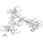 Genuine Stihl FS202 / A - Crankcase, Piston