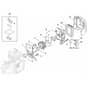 Stihl FS250.0 R - Carburetor Housing, Air Filter - Parts Diagram