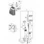 Stihl FS250.0 R - Muffler, Shroud, Fuel Tank - Parts Diagram
