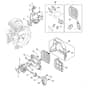 Stihl FS261 C-E - Spacer Flange, Air Filter - Parts Diagram