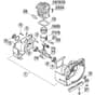Genuine Stihl FS290 / A - Crankcase, Cylinder