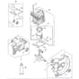 Stihl FS361.0 C-EM - Crankcase, Cylinder - Parts Diagram