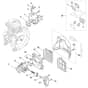 Stihl FS361.0 C-EM - Spacer Flange, Air Filter - Parts Diagram