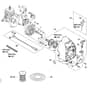 Stihl FS36R - Ignition System, Rewind Starter - Parts Diagram