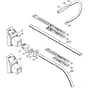Genuine Stihl FS40 - 4130 / J - Drive Tube Assembly FS 40, FS 44 (17.94)