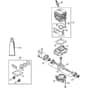 Genuine Stihl FS40 - 4144 / A - Crankcase, Cylinder