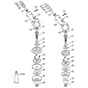 Genuine Stihl FS410 C-EM L / O - Gear head