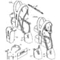 Genuine Stihl FS410 C-EM L / R - Tools, Full harness