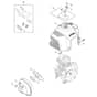 Stihl FS411 C-EM - Muffler, Shroud - Parts Diagram