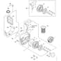 Stihl FS460 C-EM - Rewind Starter Ergostart-Easy2Start - Parts Diagram
