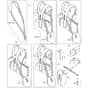 Stihl FS460 C-EM - Tools, Full Harness - Parts Diagram