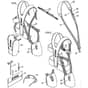 Genuine Stihl FS460 RC-EM / R - Tools, Full harness