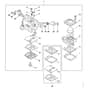 Stihl FS461 C-EM - Carburetor Wtf-12 - Parts Diagram